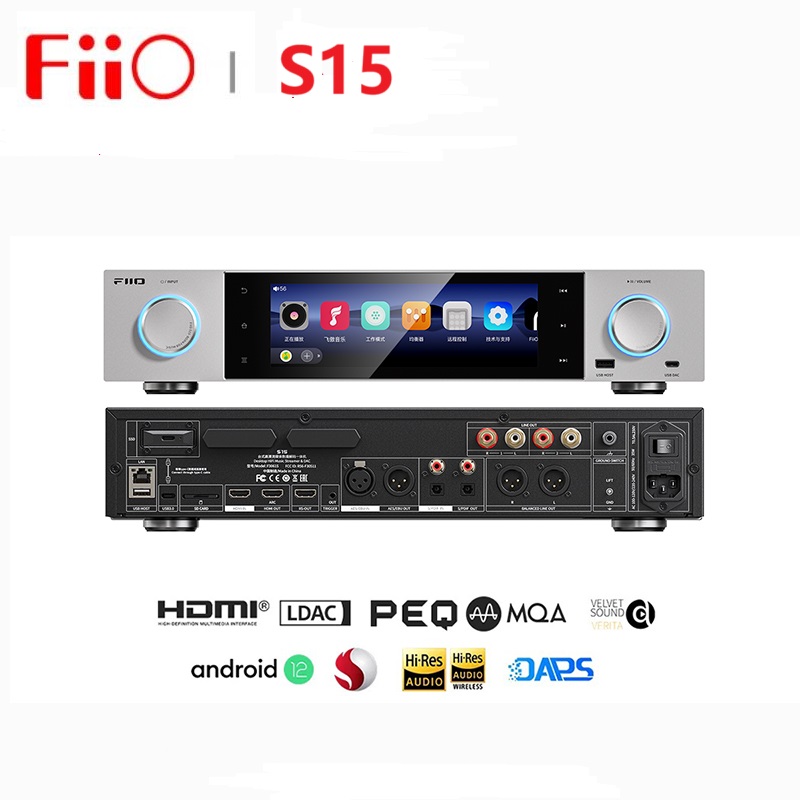 Audio Without Music - FiiO S15 Настольный Hi-Res аудио Music