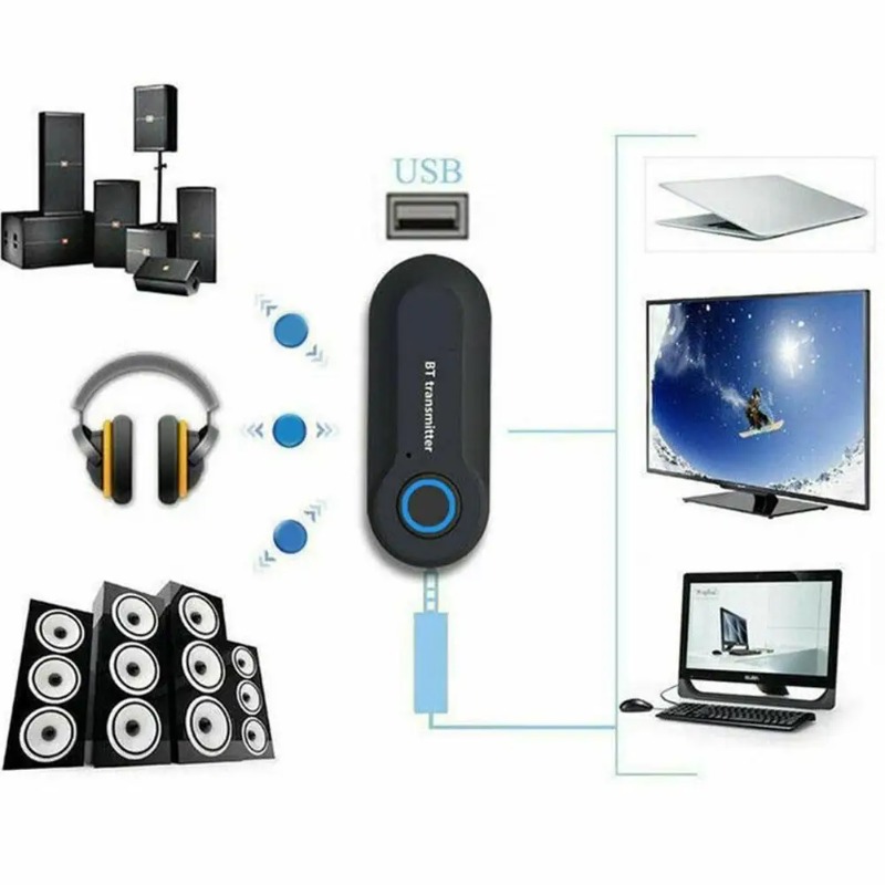 Audio Universal Music - Универсальный Bluetooth-передатчик с разъемом 3,5 мм,
