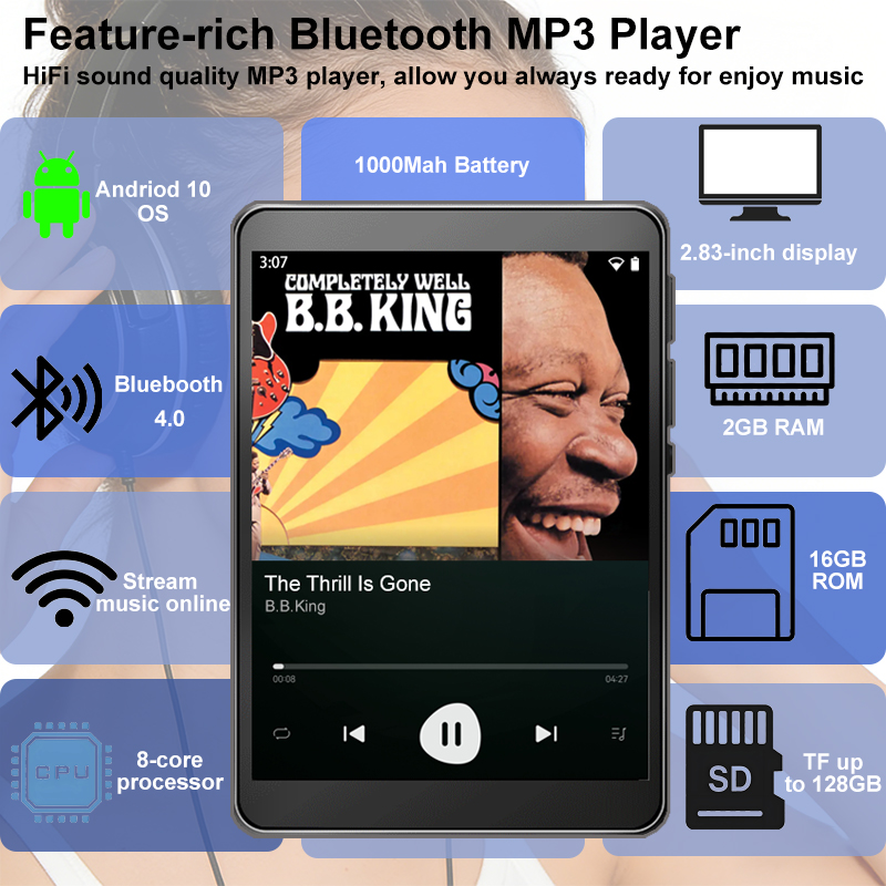 Audio Music Mp3 Download Free - WiFi MP3-плеер Android 10, онлайн-стример музыки