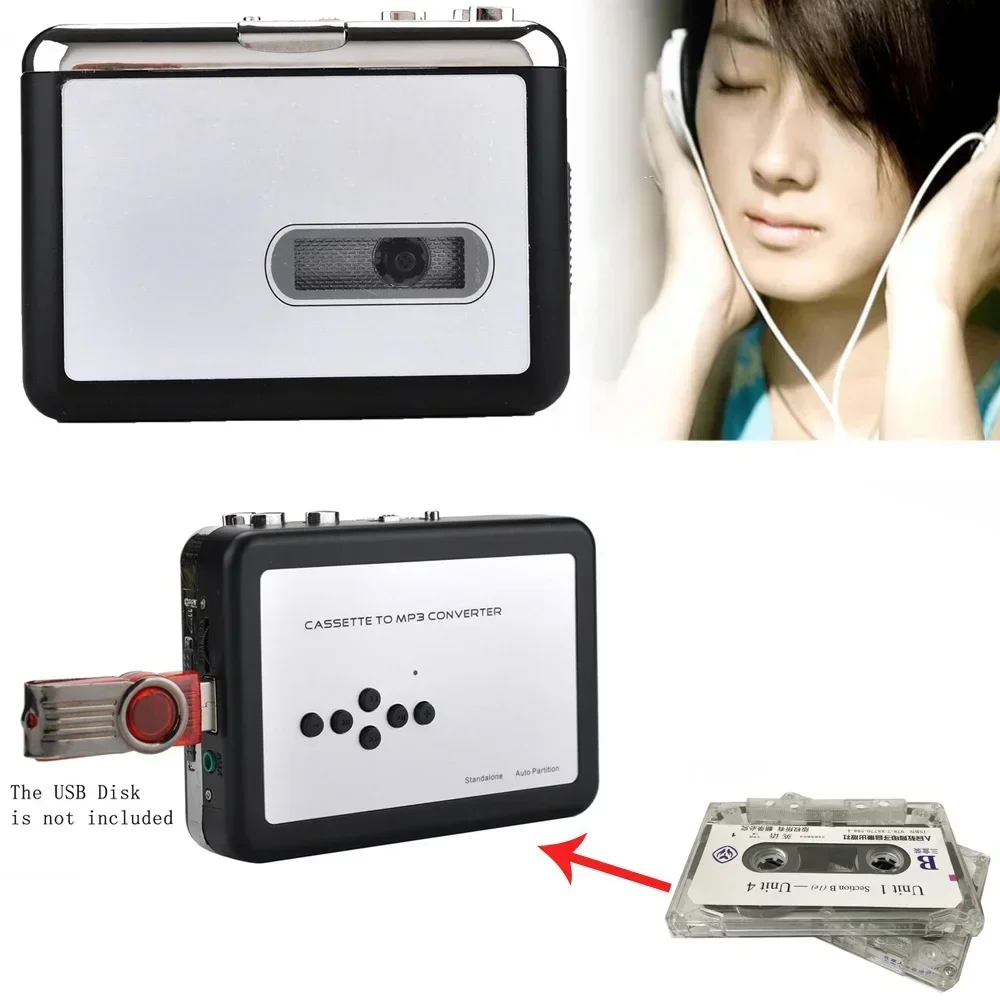 Новый кассетный плеер USB Walk – обзор и цена Audio Music Mp3 Song