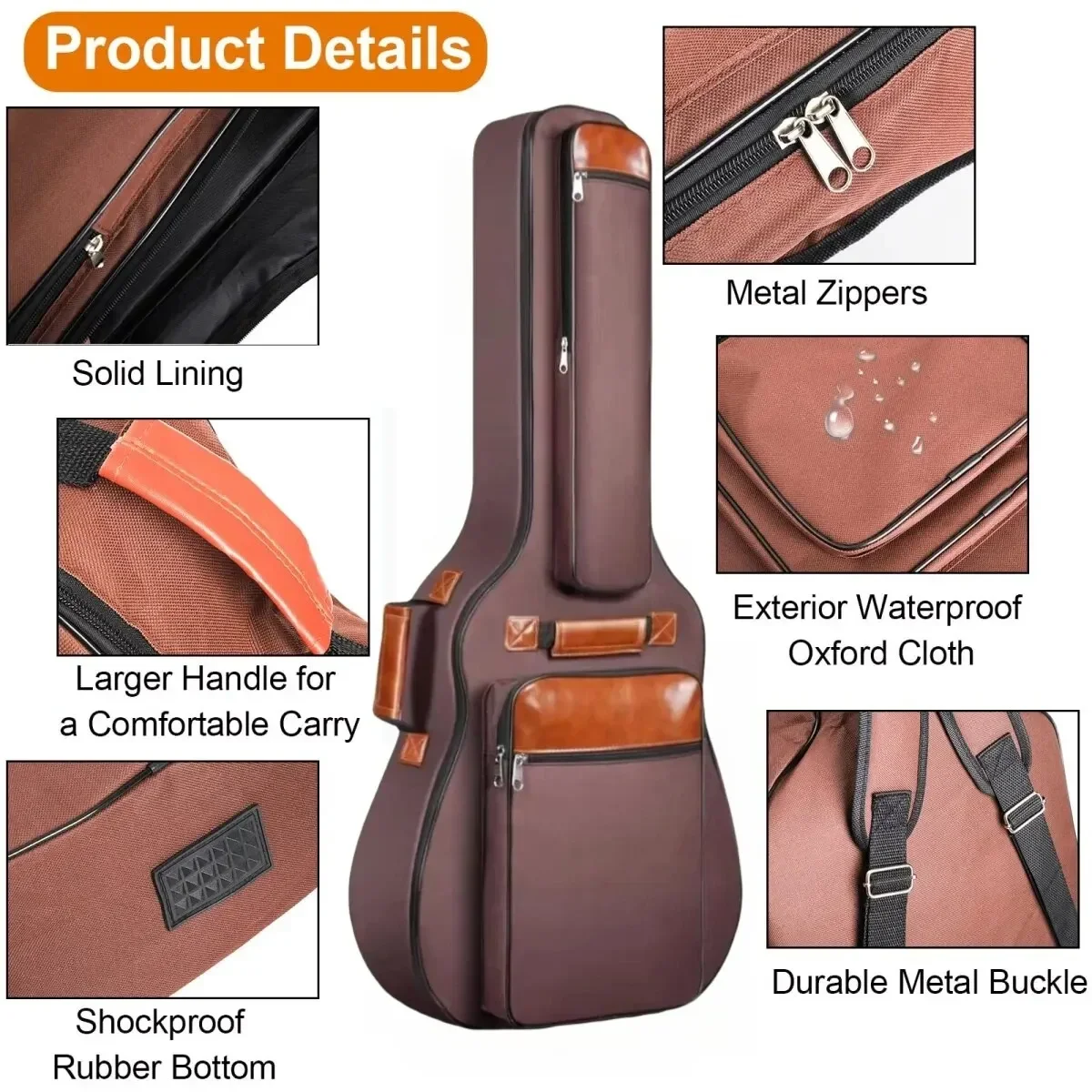 Чехол-рюкзак для акустической  – обзор и цена Case Guitar Gig Bag