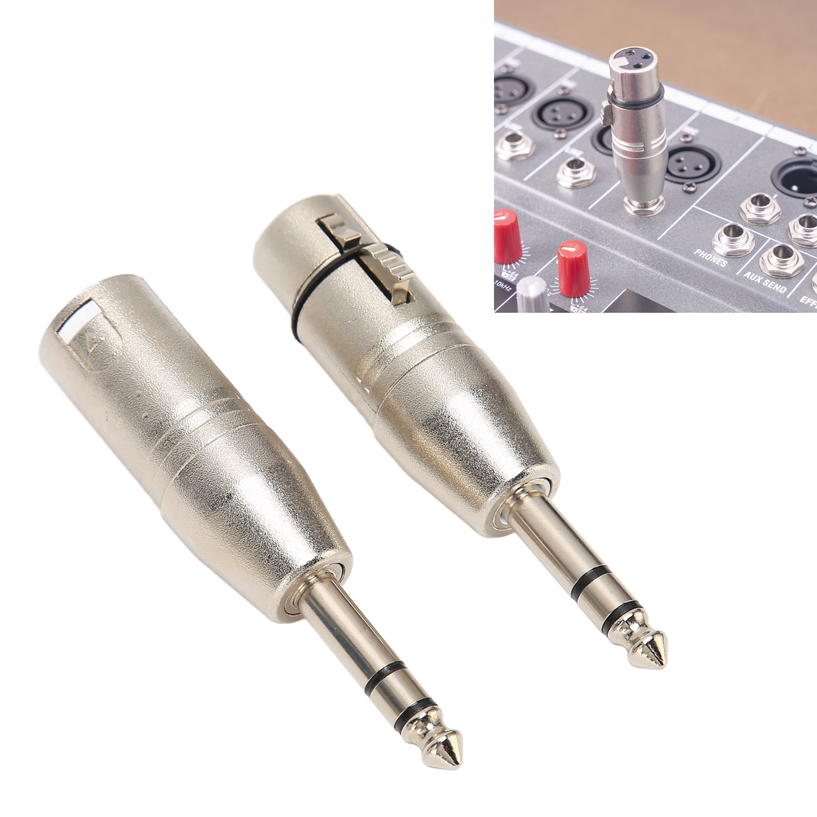 2 шт. 1/4 дюйма TRS-XLR адапте – обзор и цена Cable Xlr Balanced